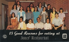 “15 Good Reasons” to Remember the Jones’ Kentucky Home Restaurant