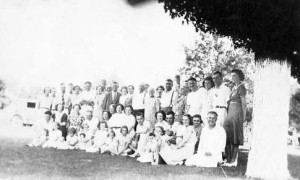 Taylor Family Reunion ca. 1930s, Daviess County