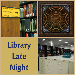 Library Late Night: Extended Research @ Kentucky Historical Society | Frankfort | Kentucky | United States