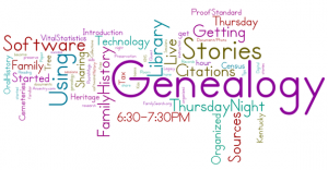 Thursday Night Genealogy, Live!: Getting Started with Genealogy @ Kentucky Historical Society | Frankfort | Kentucky | United States