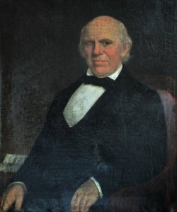 Edward "Uncle Ned" Mitchell Blackburn.        Painting courtesy of the KHS Museum Collection.
