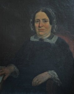 Lavinia Bell Blackburn.       Painting courtesy of the KHS Museum Collection.