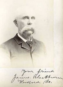 James Weir Blackburn. Photo courtesy of the KHS Archival Collection.