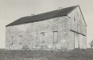 Big Spring Baptist Church, Spring Station. Erected 1811 - Burned 1962. Author's Collection