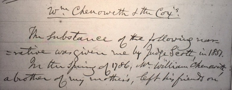 Kentucky Ancestors Online | Using the Draper Manuscripts to Find Early ...